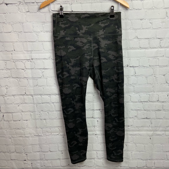 Fabletics Mid-Rise Camo Printed Powerhold Leggings - Picture 3 of 9